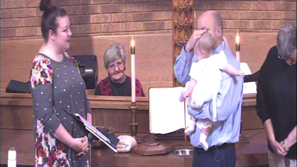 Baptism of Corabelle Mae Brown